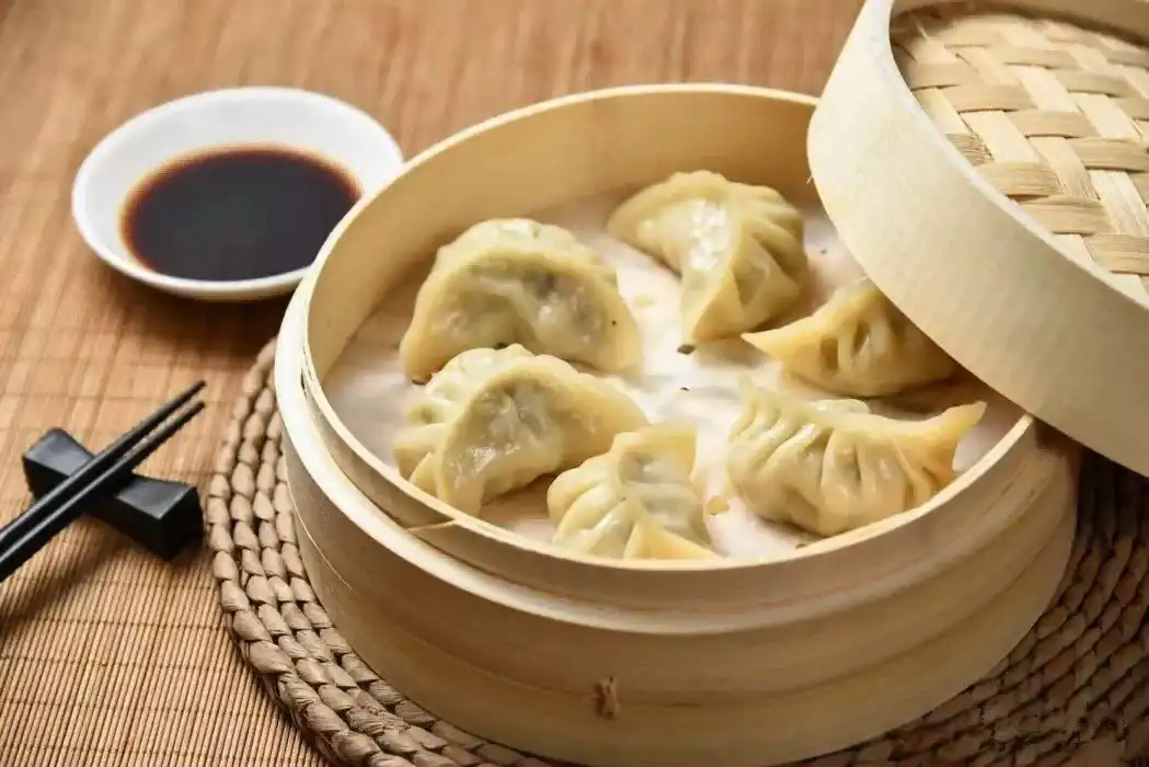 Steamed Pork & Scallion Dumplings Steamed Pork & Scallion Dumplings