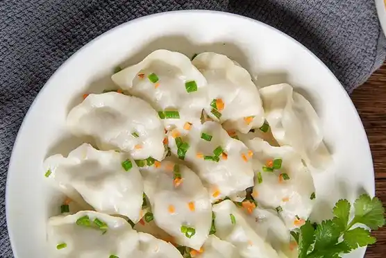 Dried Preserved Vegetable and Dried Bean Curd Sticks dumplings